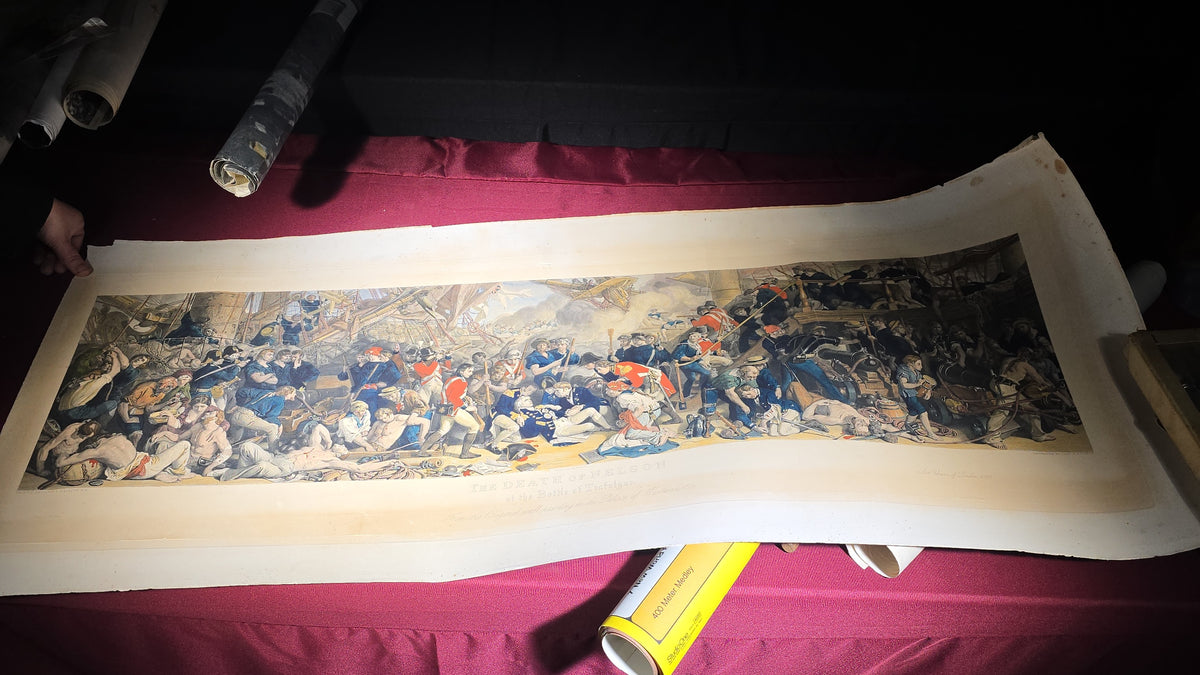 Grouping of Vintage and Antique Rolled Posters, Prints, and Ephemera Including King Kong (1976), Batman (1989), Back to the Future Part II, Superman IV, Midnight Cowboy, Pitre "Conflict," Bunker Hill Monument Association Certificate, and More