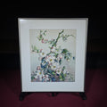 Lot 127 - Vintage Watercolor Painting on Paper, Flowering Branch, Signed Sandra Surre, 18" W x 20-1/4" H