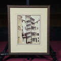 Lot 146 - Antique Framed Photograph of the Scala Del Palazzo Minelli, Venice, Italy, 13-1/2" W x 16" H