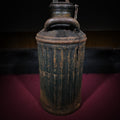 Lot 099 - Antique Five-Gallon Oil Can with Mobiloil Tag, Manufactured by Davis Welding and Manufacturing Company, Cincinnati, Ohio, 10" W x 23" H