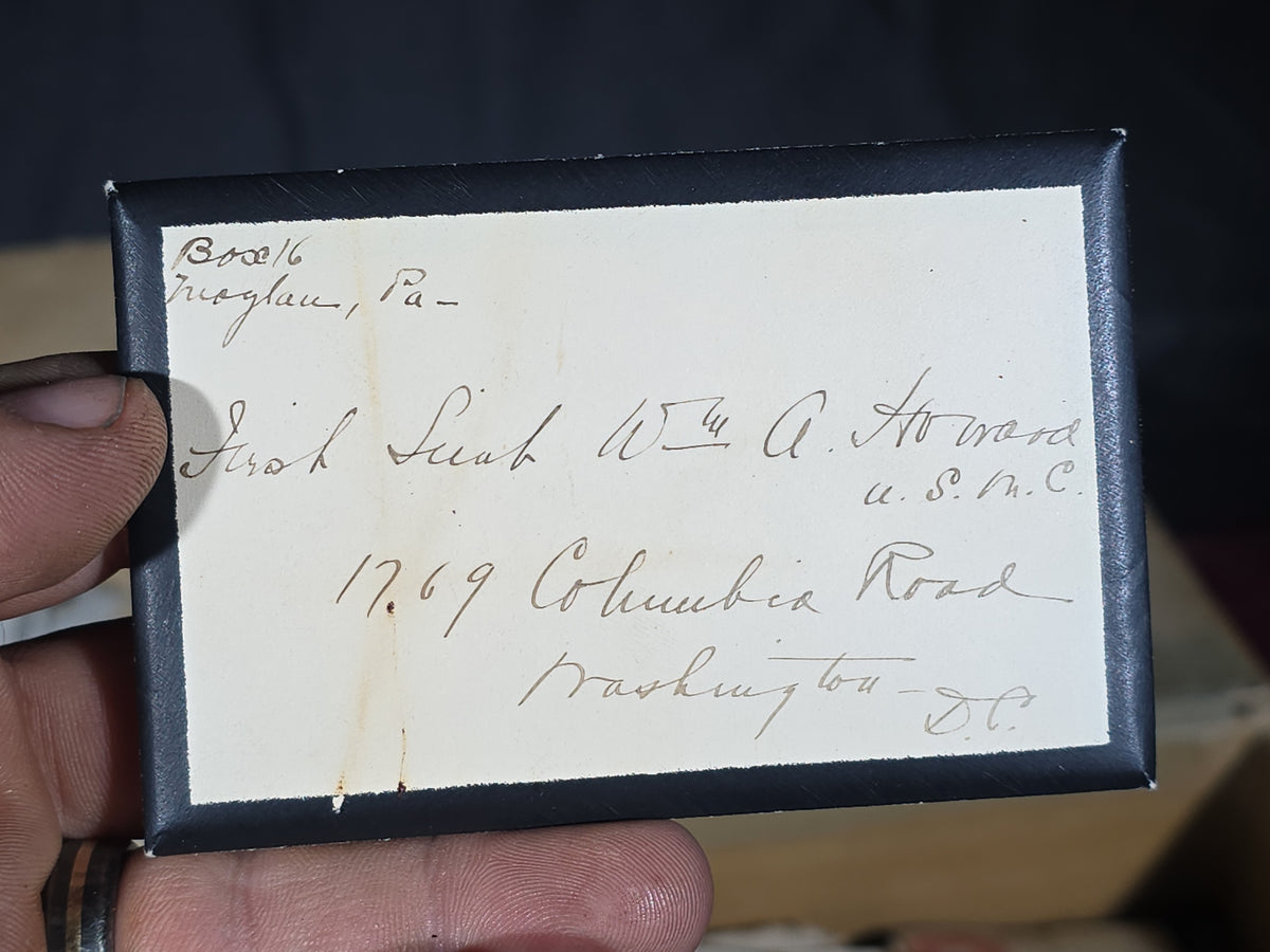 Large Antique Correspondence Archive of First Lieutenant W. A. Howard, U.S. Military Academy West Point and U.S.M.C., Circa 1901-1905, Including Grand Rapids and Indiana Railway Co. Stationery and U.S. Marine Corps Documents from Manila