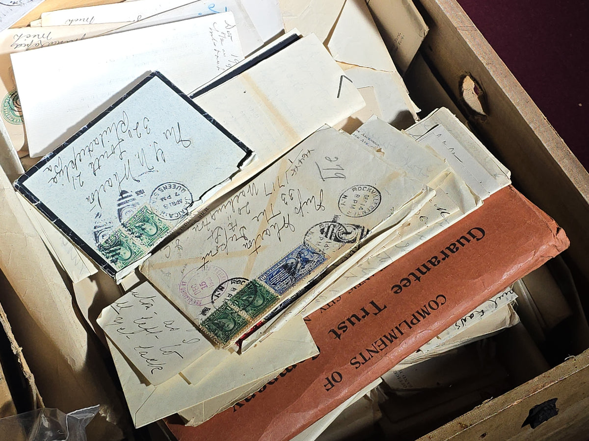 Large Antique Correspondence Archive of First Lieutenant W. A. Howard, U.S. Military Academy West Point and U.S.M.C., Circa 1901-1905, Including Grand Rapids and Indiana Railway Co. Stationery and U.S. Marine Corps Documents from Manila