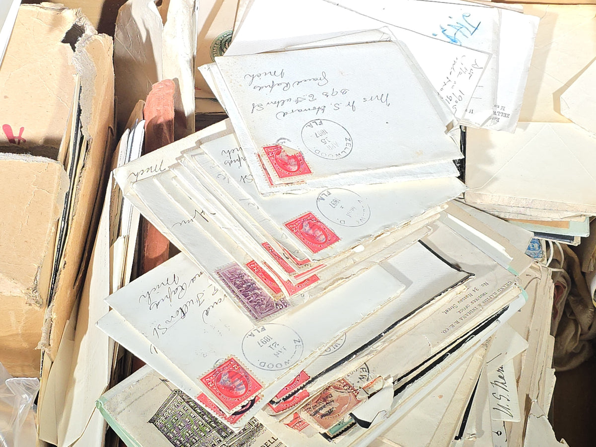 Large Antique Correspondence Archive of First Lieutenant W. A. Howard, U.S. Military Academy West Point and U.S.M.C., Circa 1901-1905, Including Grand Rapids and Indiana Railway Co. Stationery and U.S. Marine Corps Documents from Manila