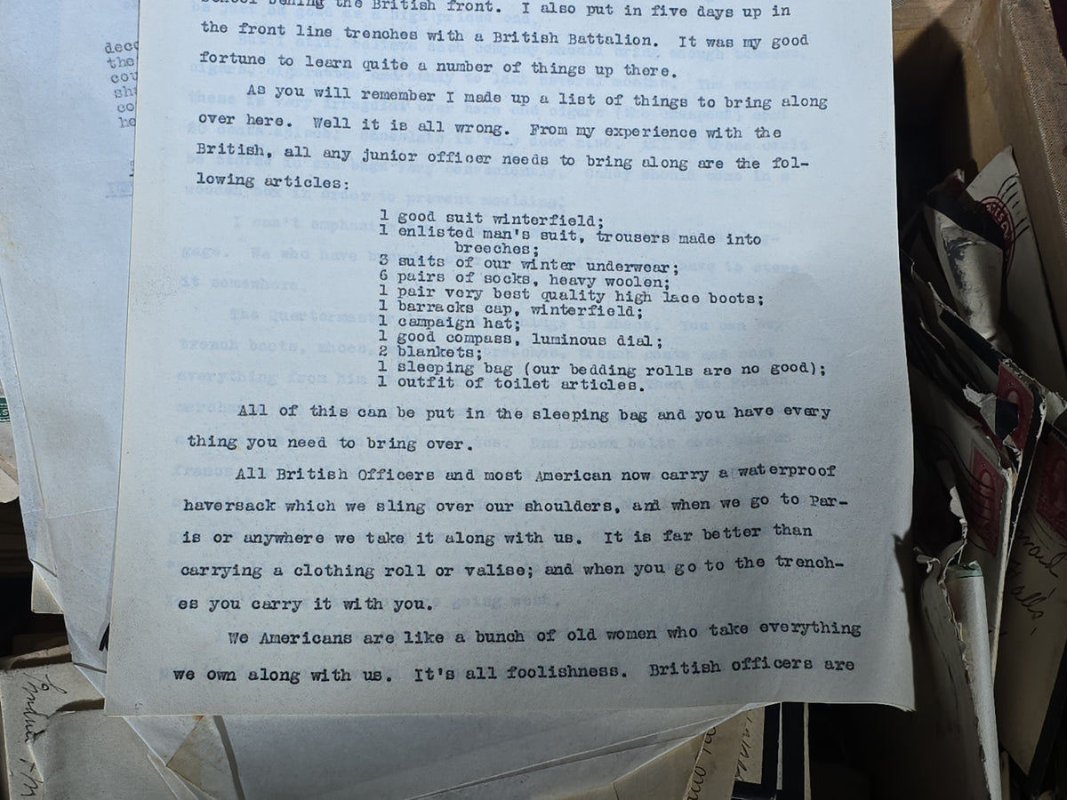 Large Antique Correspondence Archive of First Lieutenant W. A. Howard, U.S. Military Academy West Point and U.S.M.C., Circa 1901-1905, Including Grand Rapids and Indiana Railway Co. Stationery and U.S. Marine Corps Documents from Manila
