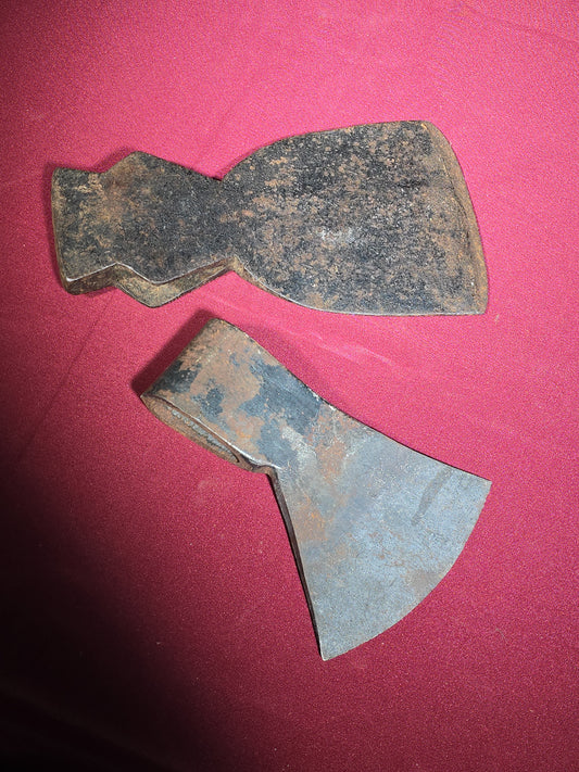 Pair of Antique Axe Heads