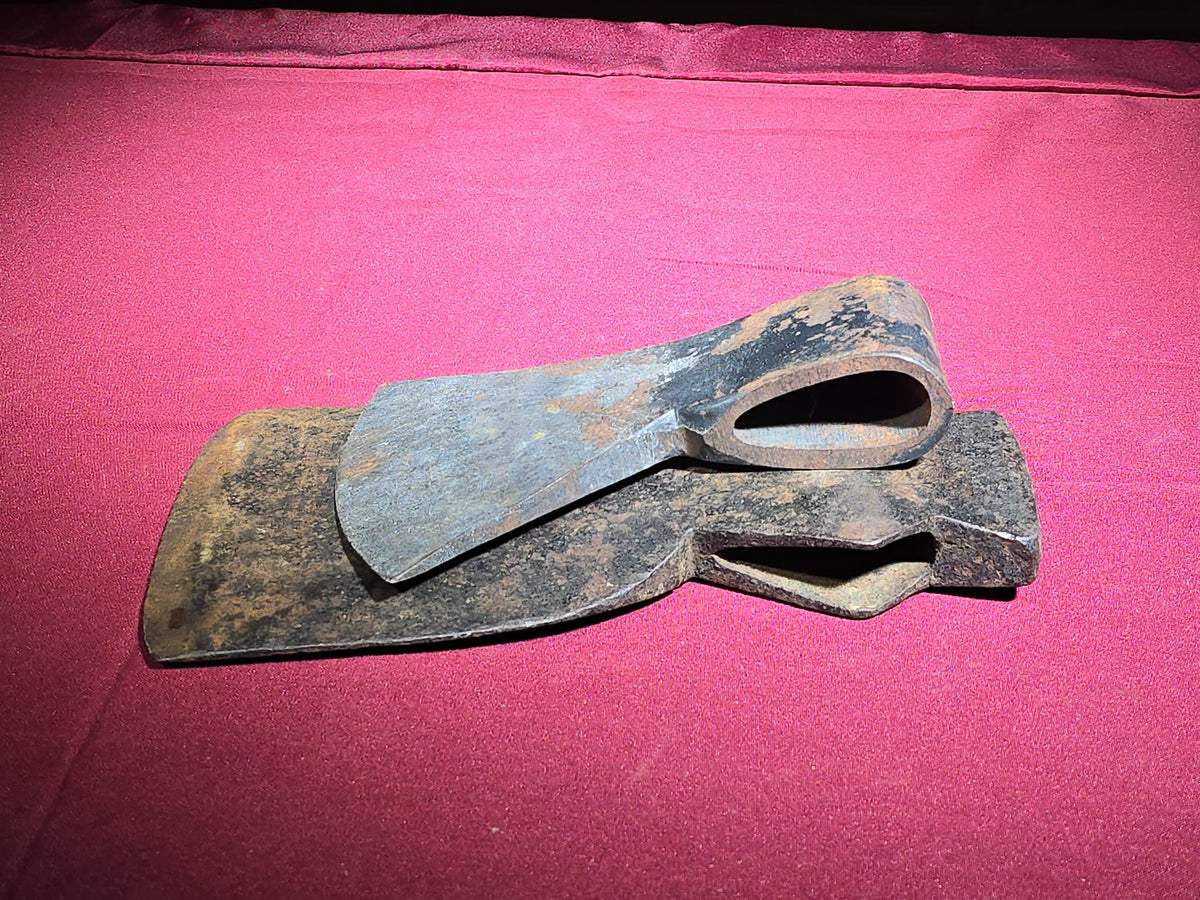 Pair of Antique Axe Heads