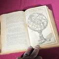 Lot 031 - "The Young Gentleman and Lady's Philosophy" Antique Astronomy and Natural Philosophy Book, Vol. I, by Benjamin Martin, with Copper-Plate Engravings, Published by W. Owen, London, 1759