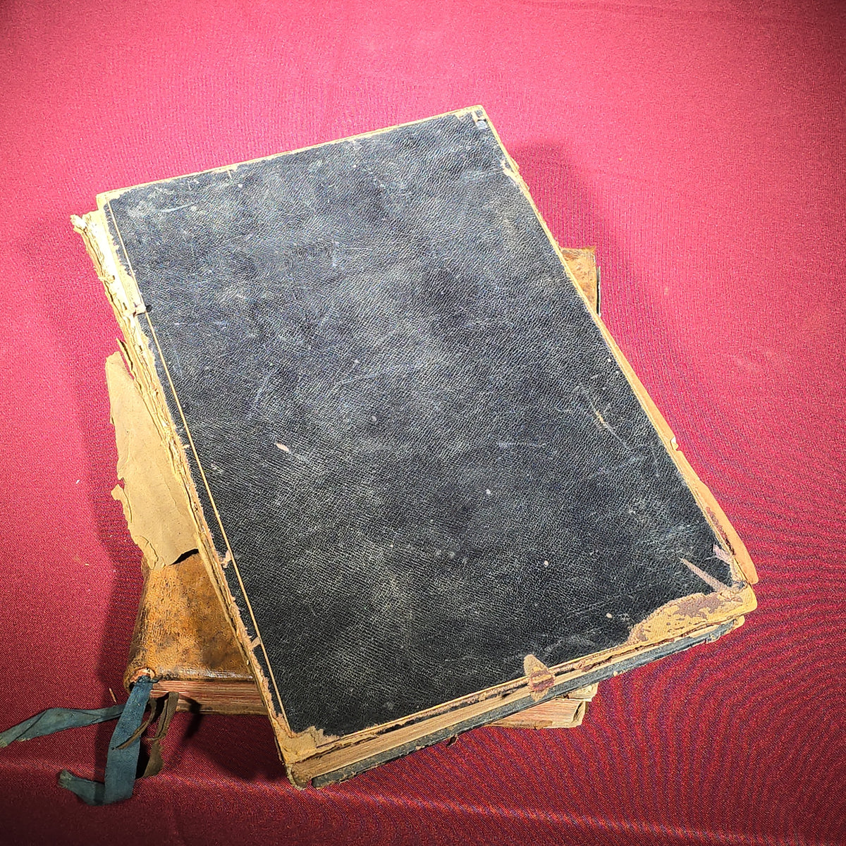 Pair of Antique Latin Books including "Provinciale" by Gulielmo Lyndwood, Oxford, 1679, and "Manuale Chori seu Vesperale Romanum," Bruntruti, 1785