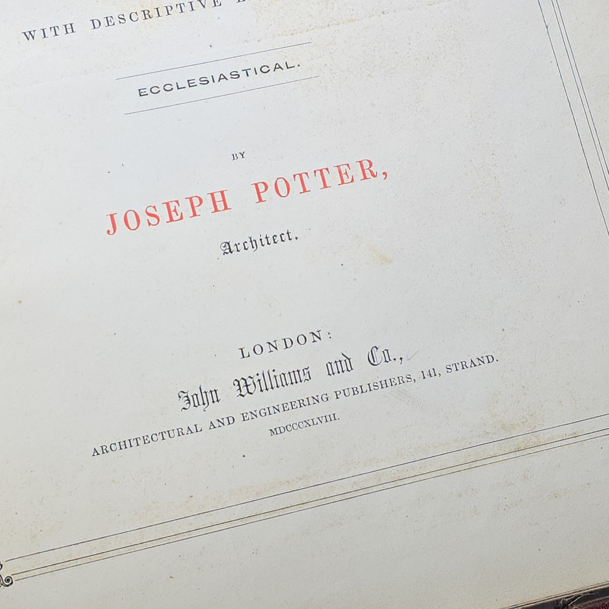 Grouping of Four Antique Books including "Pericles and Aspasia" Limited Edition No. 105, 1903, and "Report of the State Botanist" 1895 with Color Mushroom Plates