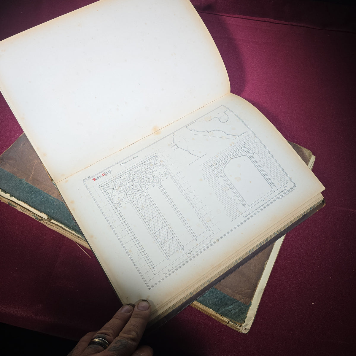 Grouping of Four Antique Books including "Pericles and Aspasia" Limited Edition No. 105, 1903, and "Report of the State Botanist" 1895 with Color Mushroom Plates