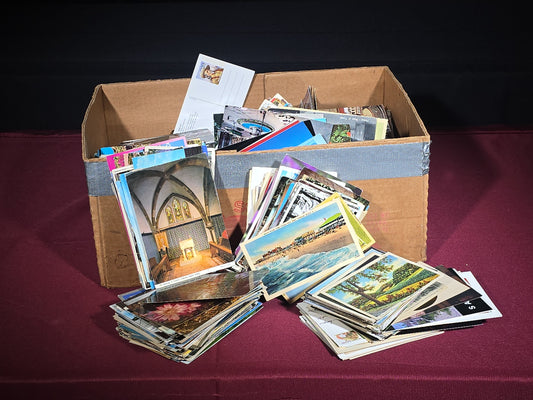 Antique and Vintage Postcard Lot, Several Hundred Cards