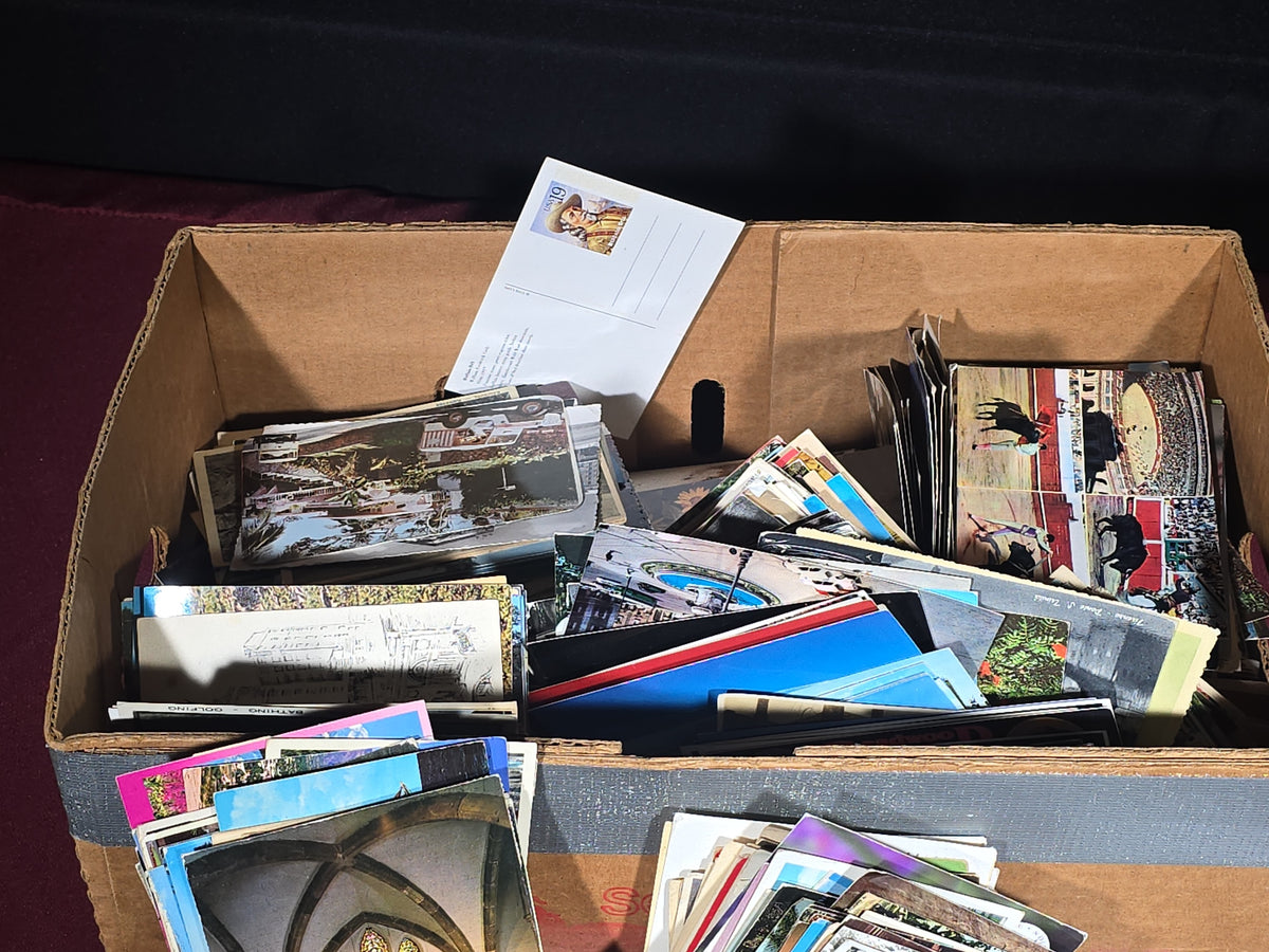 Antique and Vintage Postcard Lot, Several Hundred Cards