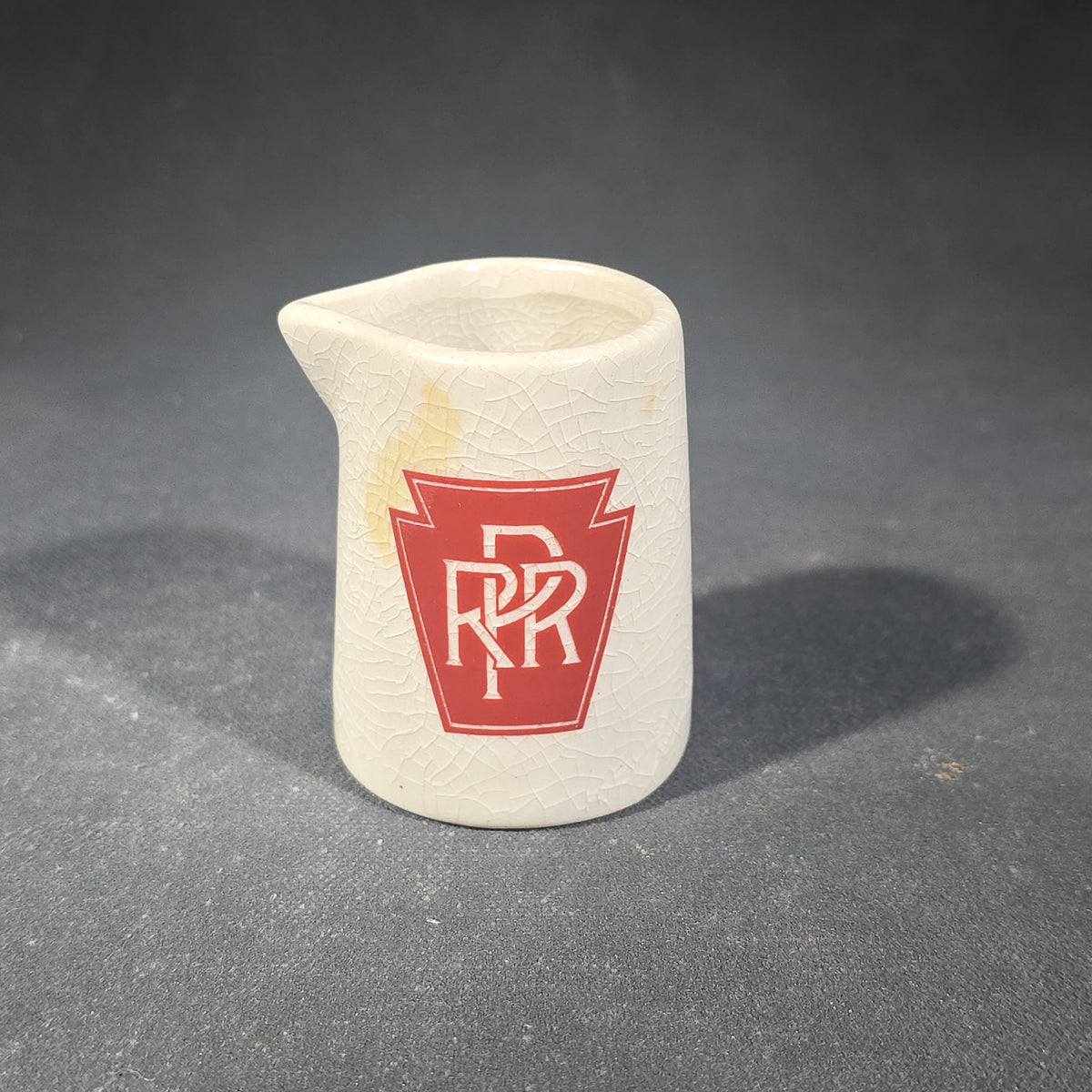 Vintage Pennsylvania Railroad P.R.R. Ceramic Individual Creamer