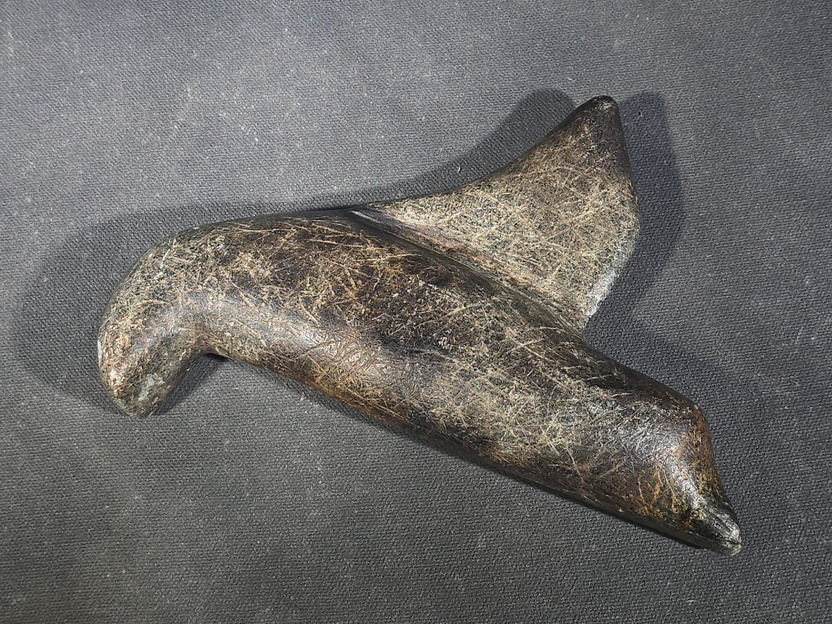 Vintage Carved Stone Bird Figure