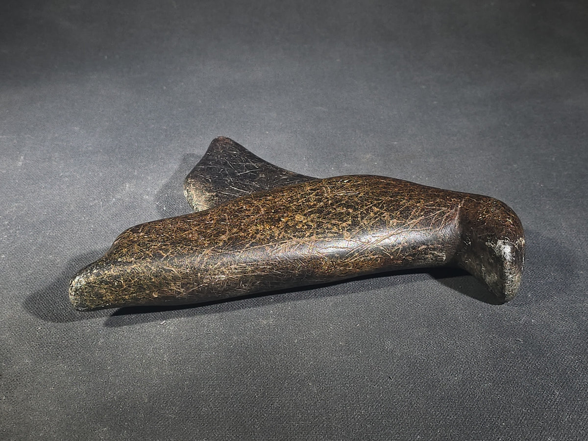 Vintage Carved Stone Bird Figure