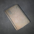 Lot 063 - Antique English Sterling Silver Cigarette Case with Gilt Interior, Engine-Turned Barleycorn Pattern, "P S" Monogram, Hallmarked with Lion Passant, Stamped "Importe D'Angleterre" And "Nice", Total Weight 204 g