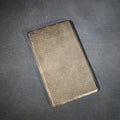 Lot 064 - Antique Sterling Silver Hammered Cigarette Case with Old English "J.S." Monogram, Manufactured by W. & H. Co., Patent Applied for, Total Weight 190 g