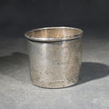 Lot 077 - Sterling Silver Baby Cup Engraved "Rebecca," Manufactured by Lunt, Pattern No. 111, Weight 52 g