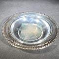 Lot 060 - Sterling Silver Reticulated Nut Dish with Gadroon Edge, Unmarked, Acid-Tested, Weight 76 g