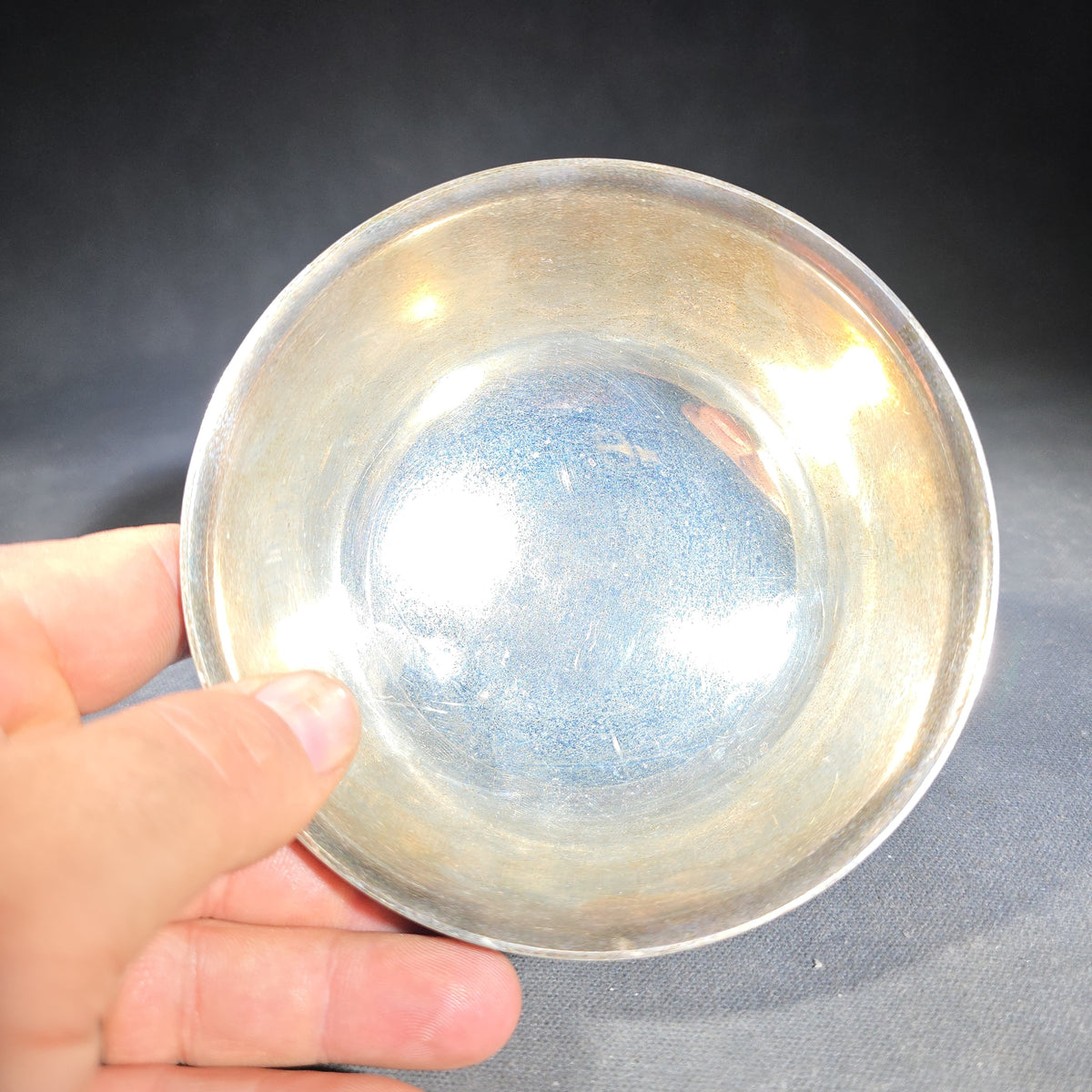Gorham Sterling Silver Paul Revere Reproduction Footed Bowl, Pattern 41657