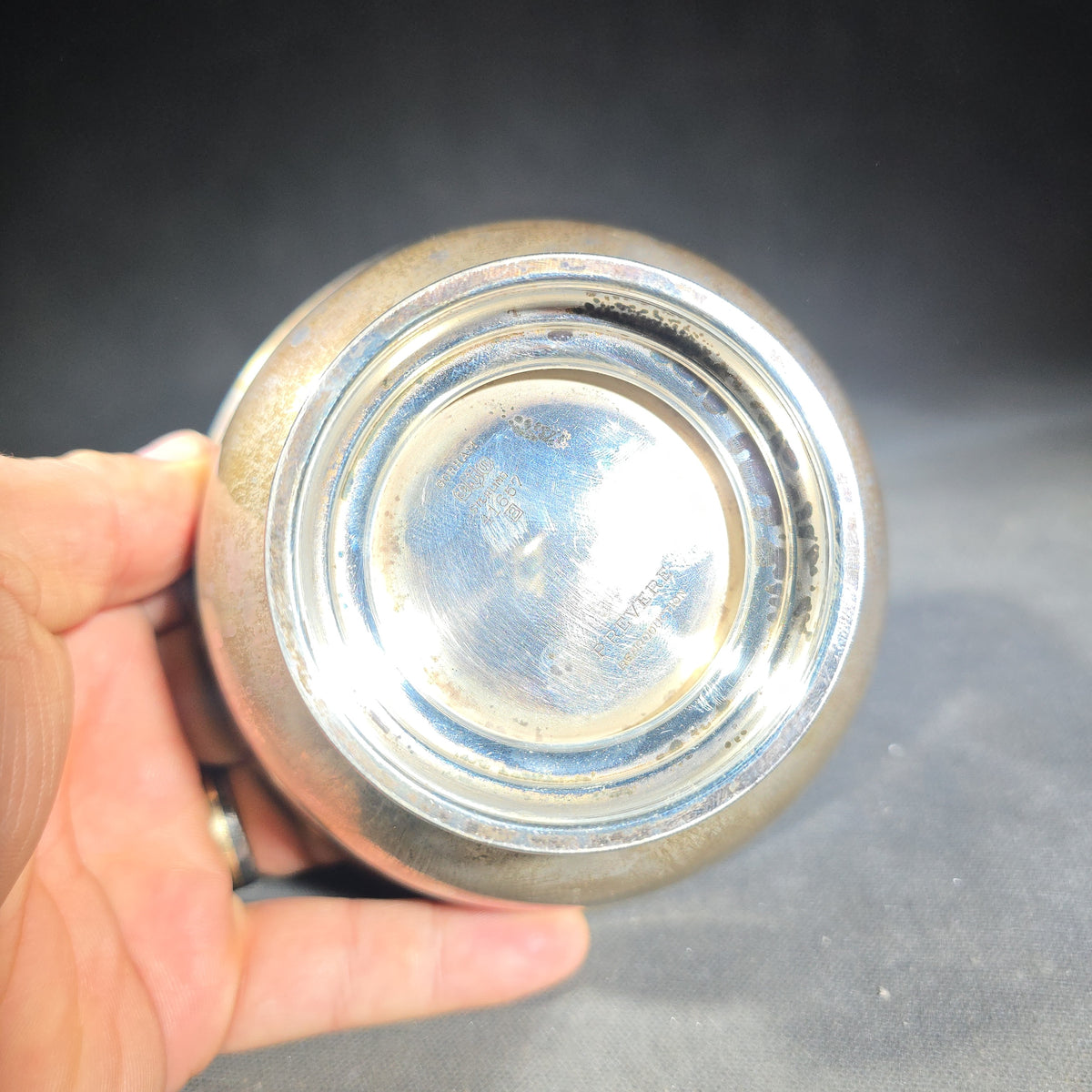 Gorham Sterling Silver Paul Revere Reproduction Footed Bowl, Pattern 41657
