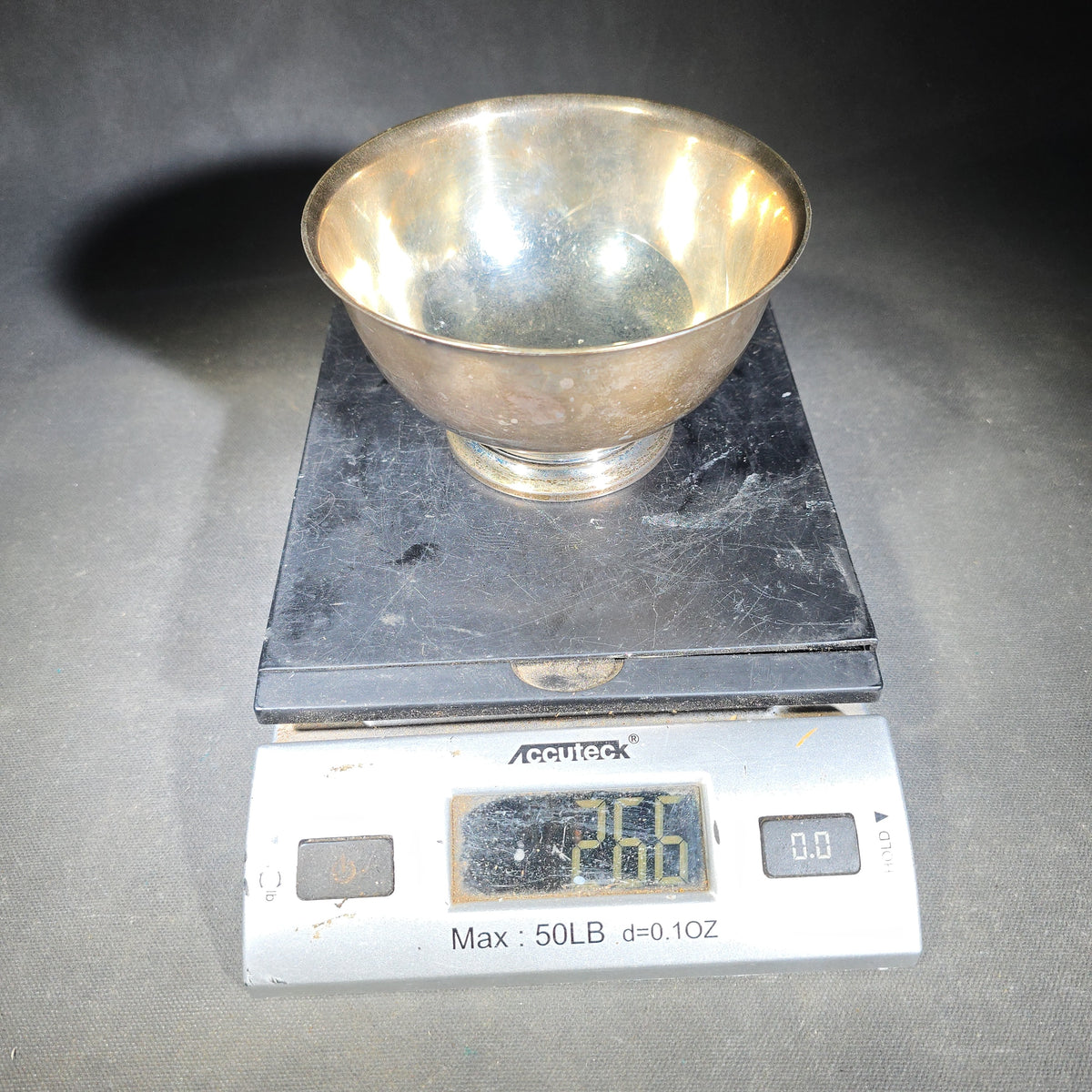 Gorham Sterling Silver Paul Revere Reproduction Footed Bowl, Pattern 41657
