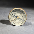 Lot 009 - Vintage Brass Pocket Compass, Made in Germany