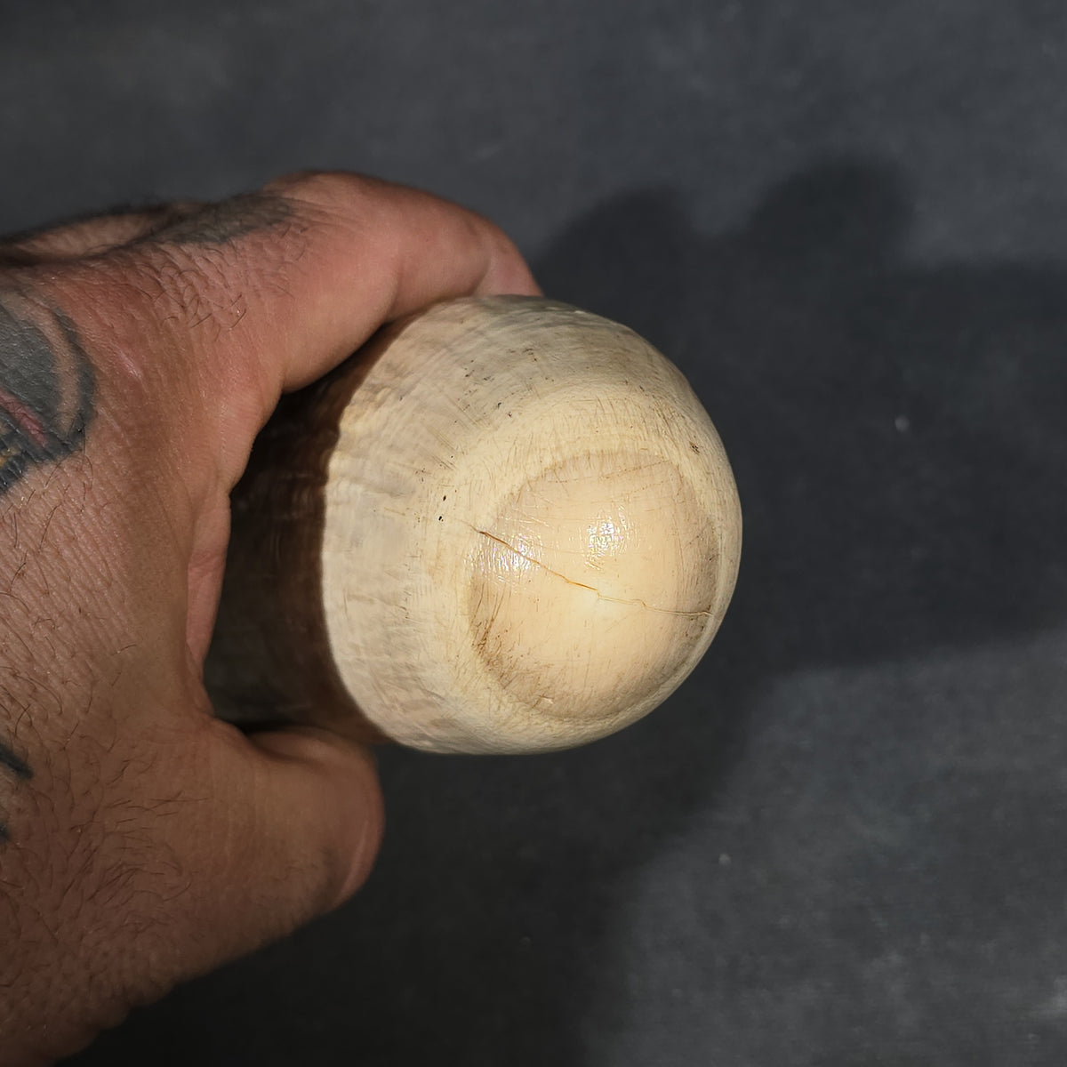 Antique Undecorated Sperm Whale Tooth