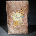 Lot 017 - Antique Victorian Velvet-Covered Cabinet Card and Carte De Visite C.D.V. Photo Album with Celluloid Cover Decorations, Containing Portrait Photographs and Funeral Memorial Cards Including Adelia Woodward, 1894
