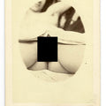 Lot 035 - Antique Risqué Carte De Visite C.D.V. Nude Study of a Woman, Photographed by Enrico Branchi, Genova, Italy