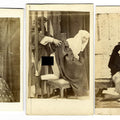 Lot 051 - Trio of Antique Risque Carte De Visite C.D.V. Photographs Depicting Sex Acts Between Clergy and Women