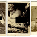 Lot 052 - Trio of Antique Carte De Visite C.D.V. Photographs Depicting Sex Acts