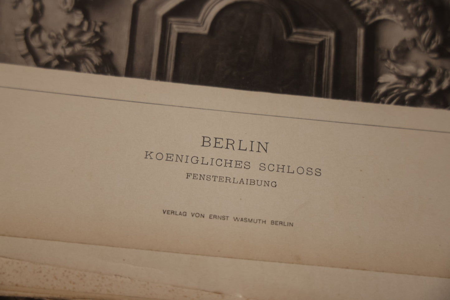 The Baroque And Rococo-Ornament Germany Antique Folio Four Volume Art Book Set, Published By Dr. Cornelius Gurlitt, 1889, Missing One Page, Otherwise Complete