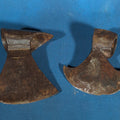 Lot 130 - Pair of Antique Iron Axe Heads