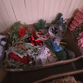 Lot 294 - Box Lot with Miscellaneous Modern Christmas Decor