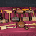 Lot 051 - Grouping of 20 Antique and Vintage Wooden Mallets and Mashers