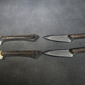 Lot 145 - Grouping of Four Modern A.G. Russell Paring Knives with Wood Handles, Made in Japan