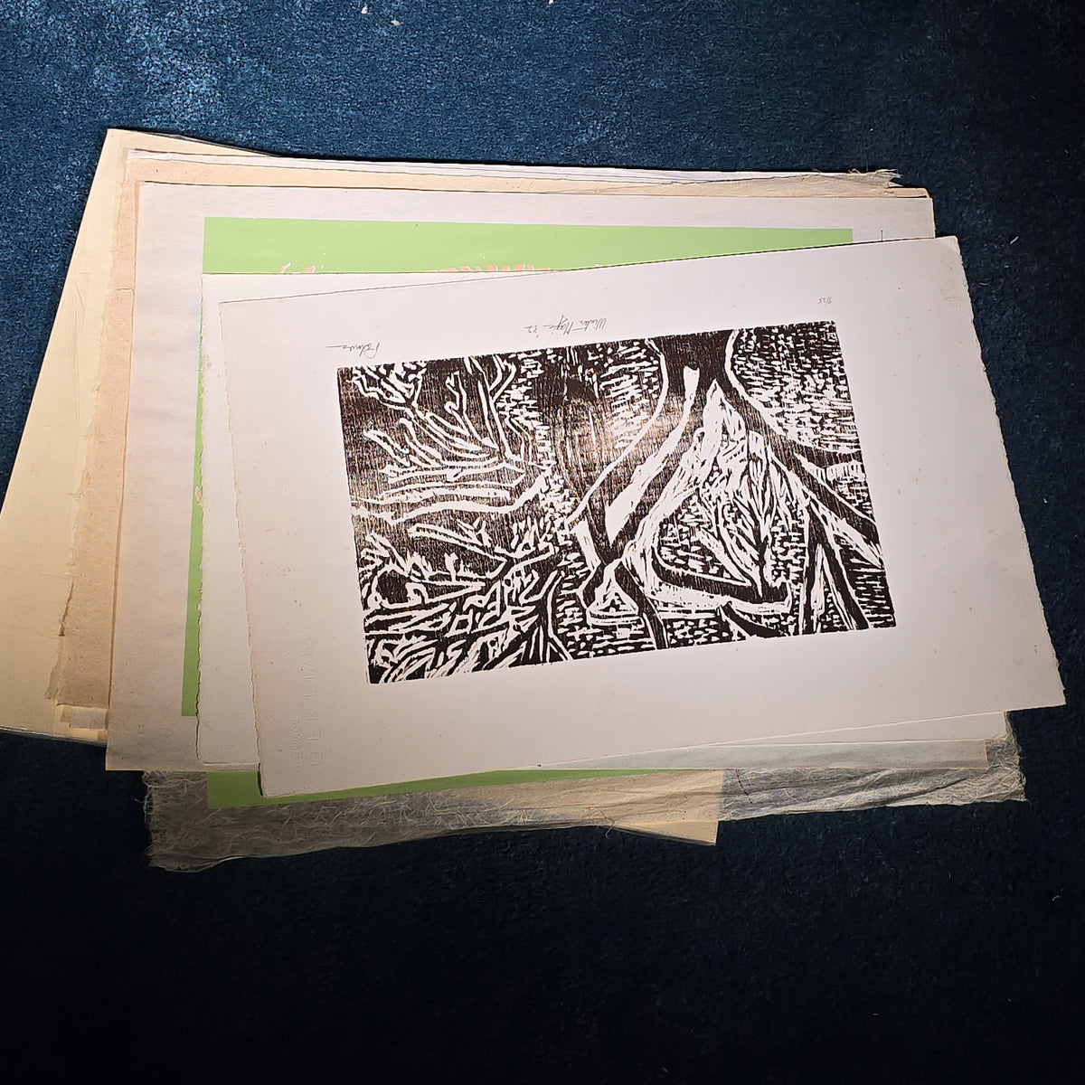Grouping of Vintage Unframed Prints by Alice Hoyt Palmer including Artist's Proofs and Numbered Editions, with Additional Prints by Other Artists