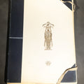 Lot 042 - Antique "Paris" Illustrated Folio, Japan Edition, Section IV, with Color Plates, Circa 1900, 12" L x 17" H