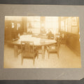 Lot 133 - Trio of Antique Board-Mounted Occupational Photographs of Office Interiors with Typewriters, Filing Cabinets, Desks, and Telephones