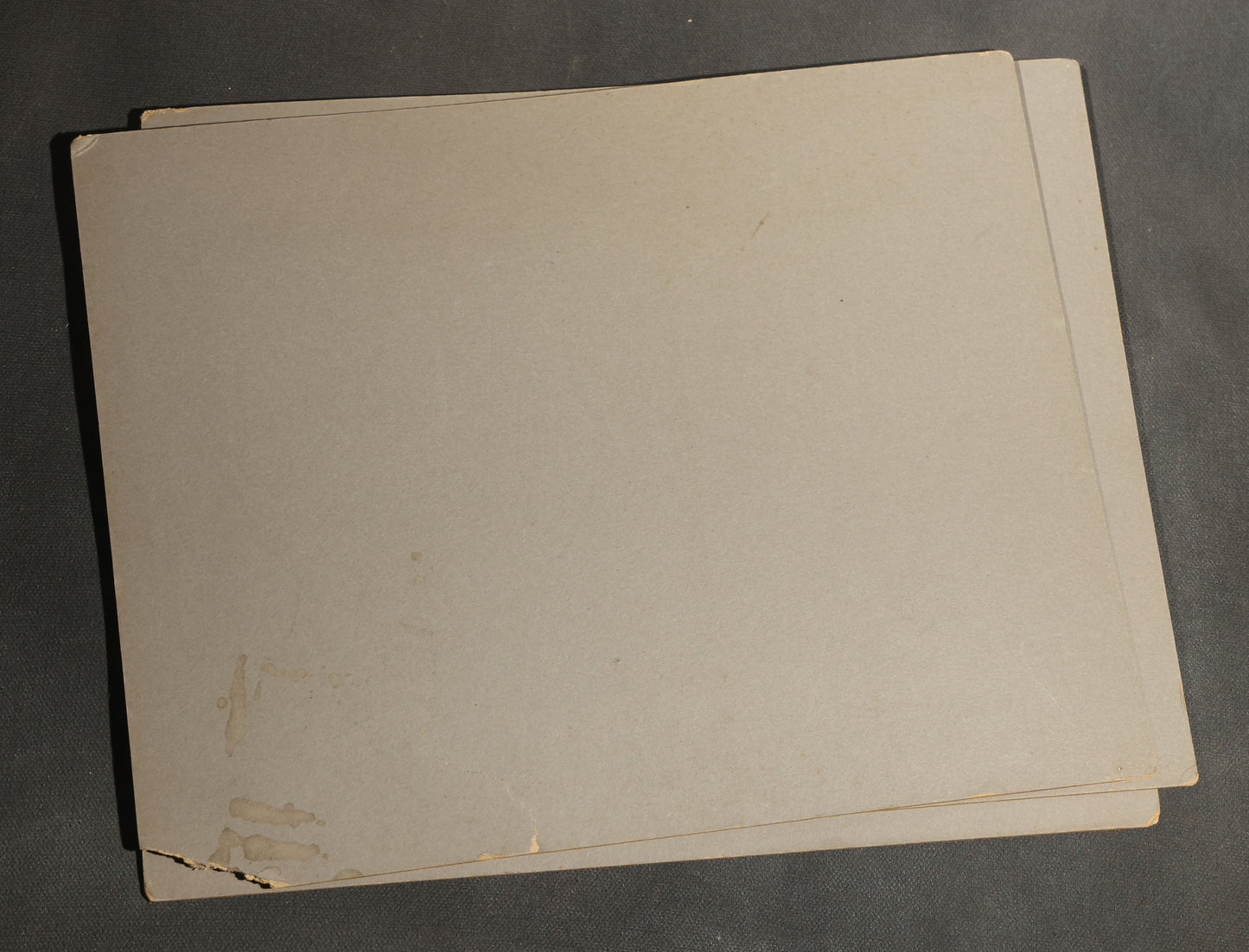 Trio of Antique Board-Mounted Occupational Photographs of Office Interiors with Typewriters, Filing Cabinets, Desks, and Telephones