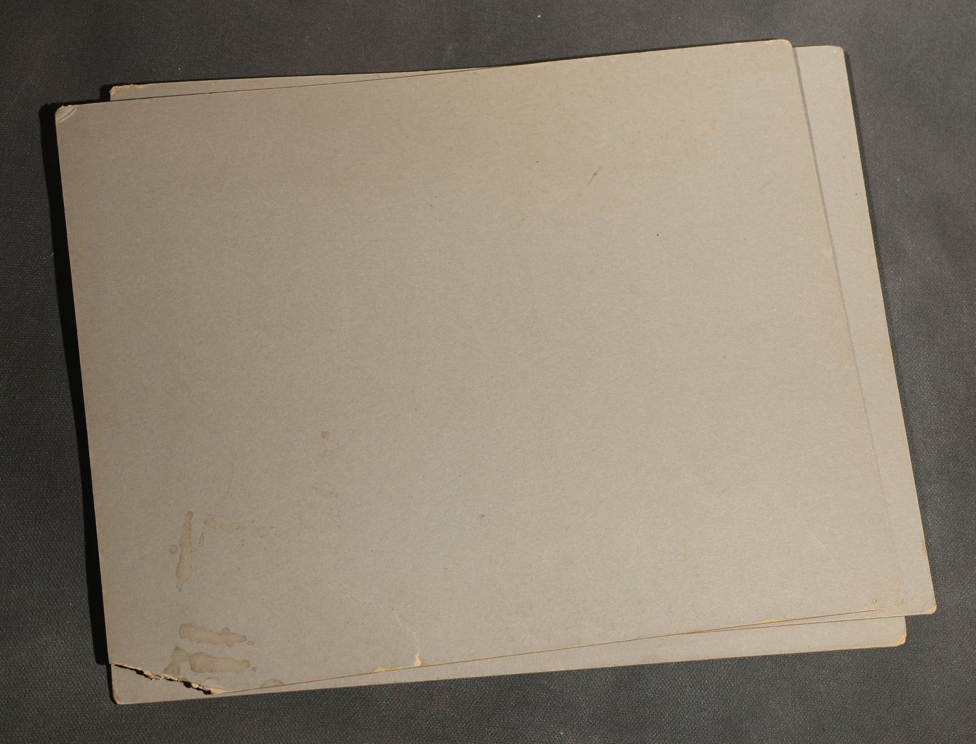 Trio of Antique Board-Mounted Occupational Photographs of Office Interiors with Typewriters, Filing Cabinets, Desks, and Telephones