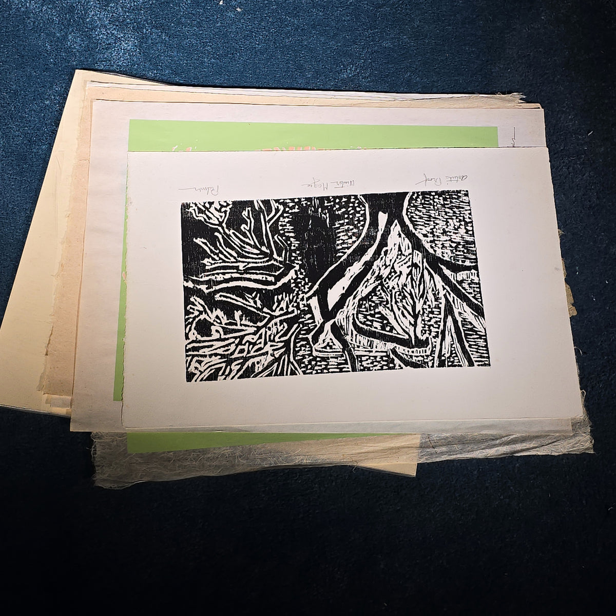 Grouping of Vintage Unframed Prints by Alice Hoyt Palmer including Artist's Proofs and Numbered Editions, with Additional Prints by Other Artists