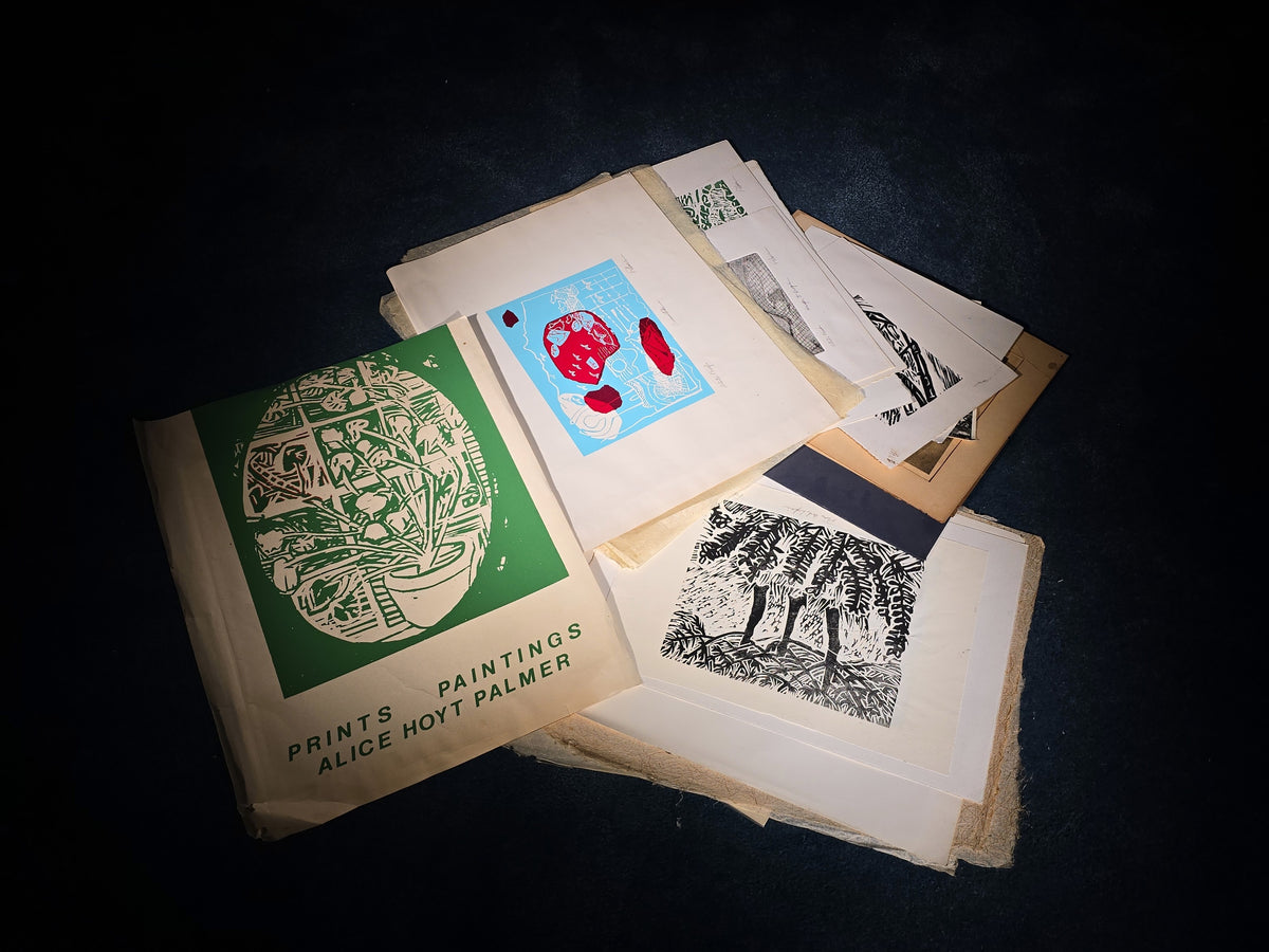 Grouping of Vintage Unframed Prints by Alice Hoyt Palmer including Artist's Proofs and Numbered Editions, with Additional Prints by Other Artists