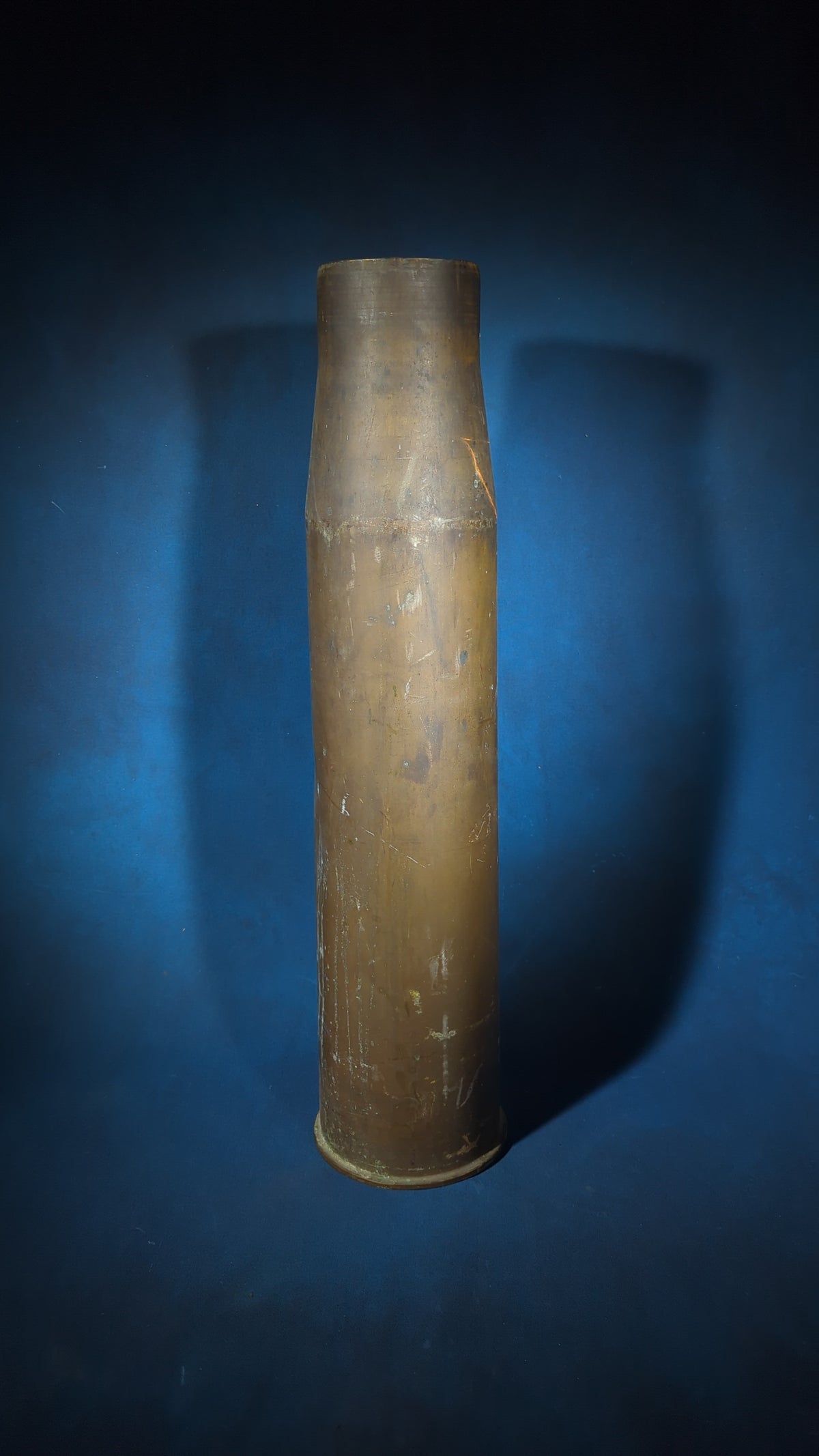 Vintage Brass Artillery Shell Casing