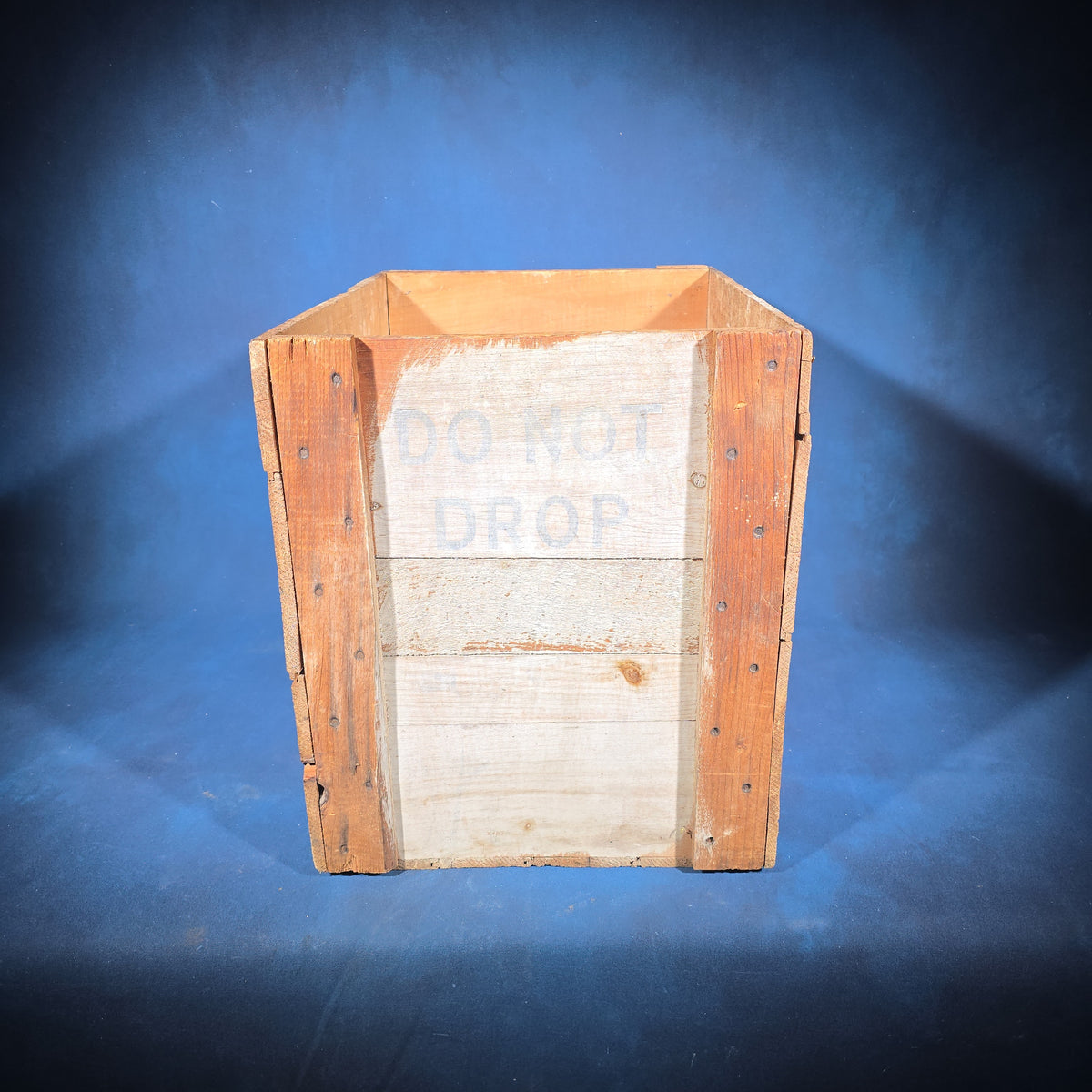 Vintage Lite-Cast No. 1 Combustion Chamber Wood Shipping Crate, Monogram Products Company, Inc., Philadelphia, Pennsylvania