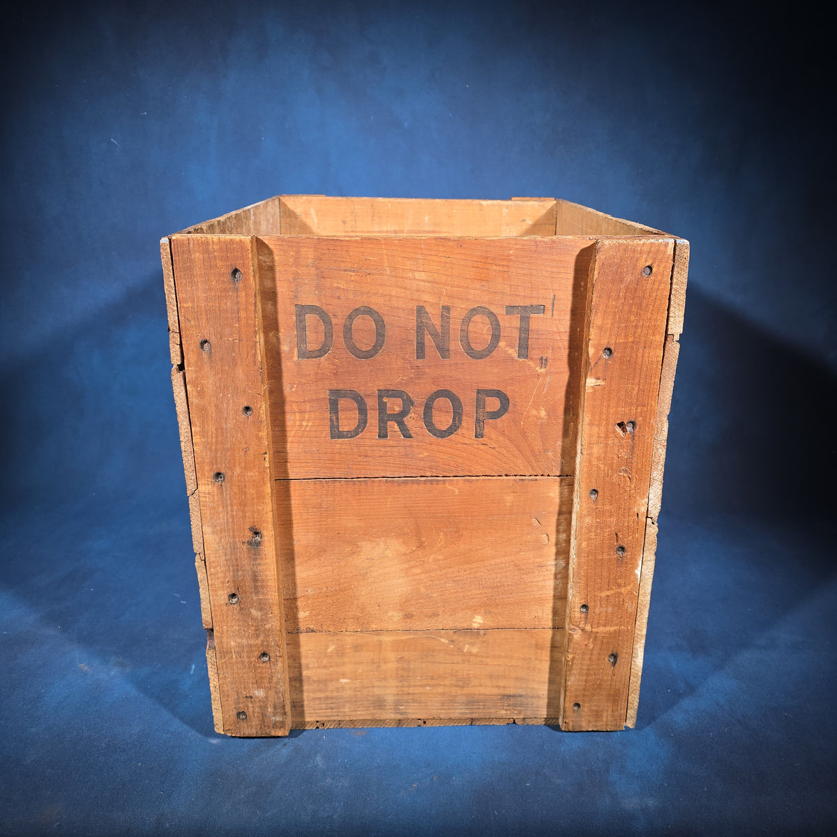 Vintage Lite-Cast No. 1 Combustion Chamber Wood Shipping Crate, Monogram Products Company, Inc., Philadelphia, Pennsylvania