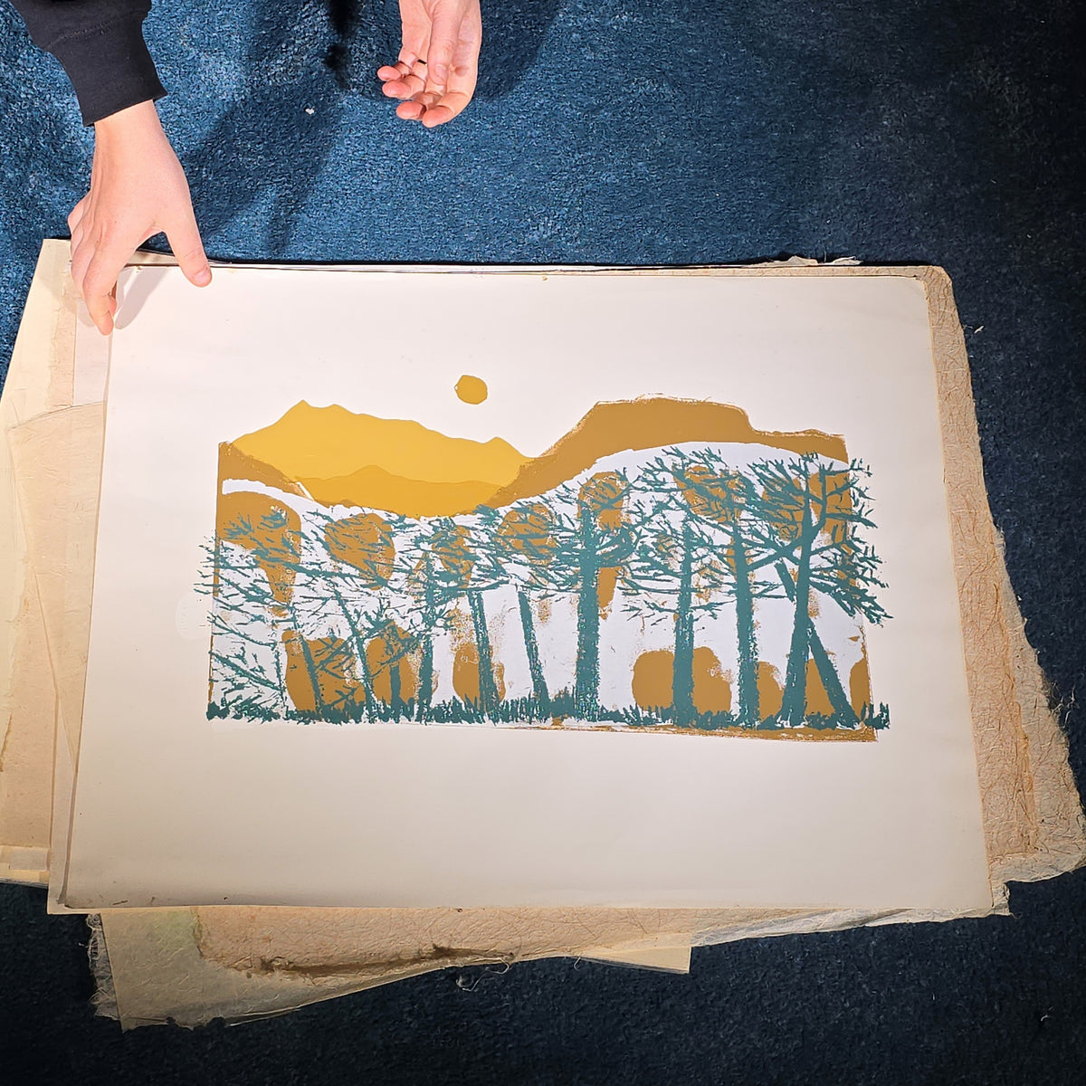 Grouping of Vintage Unframed Prints by Alice Hoyt Palmer including Artist's Proofs and Numbered Editions, with Additional Prints by Other Artists