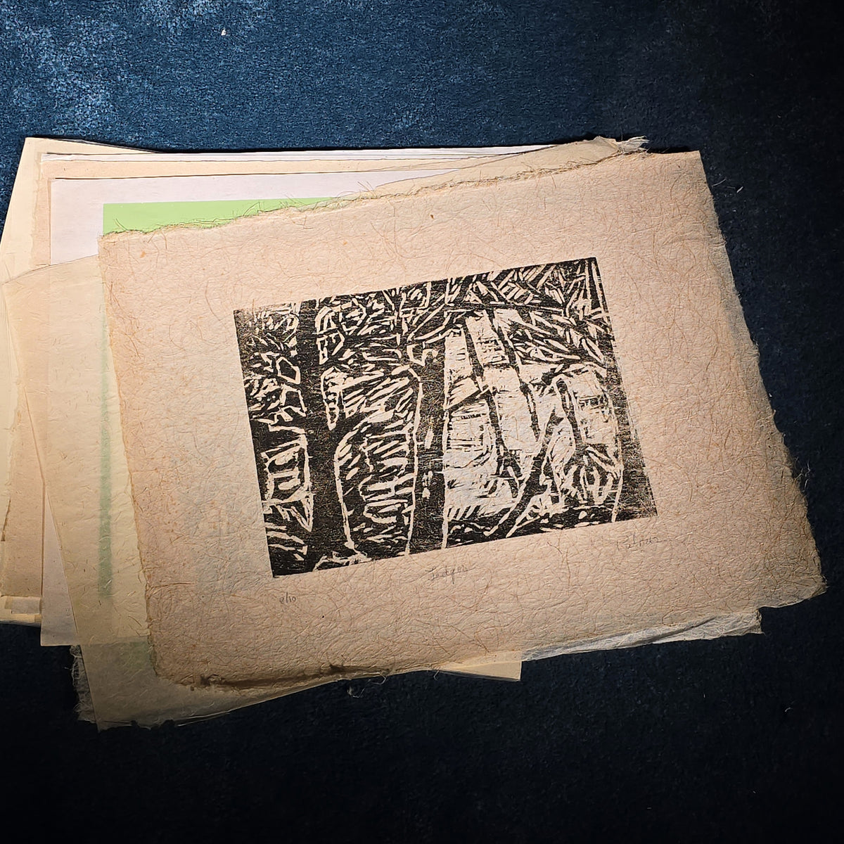 Grouping of Vintage Unframed Prints by Alice Hoyt Palmer including Artist's Proofs and Numbered Editions, with Additional Prints by Other Artists