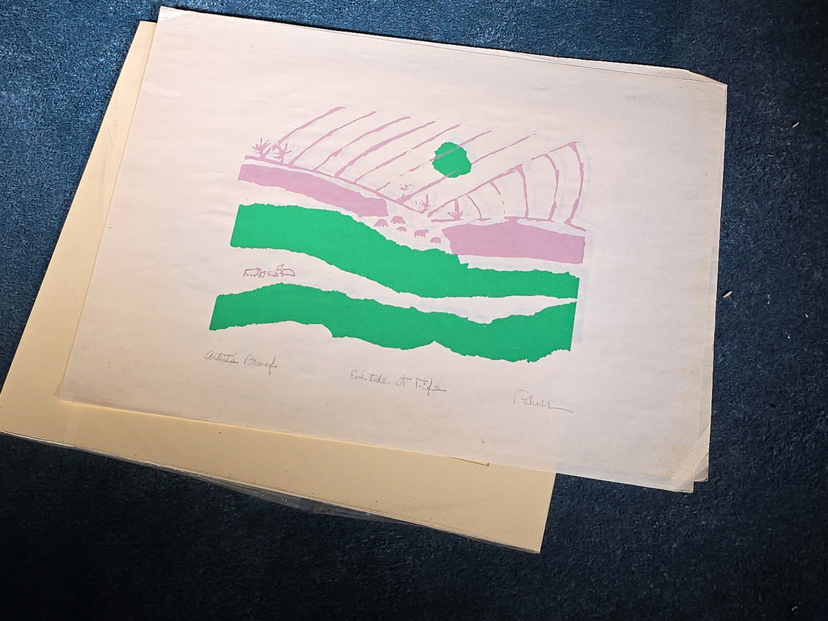 Grouping of Vintage Unframed Prints by Alice Hoyt Palmer including Artist's Proofs and Numbered Editions, with Additional Prints by Other Artists